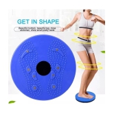 Manogyam Acupressure Twister (Pyramids n Magnets) Ab Exerciser - Blue