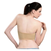 Madam Polyamide Tube Bra - Beige Single - Free Size