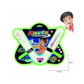 THRIFTKART  -  The Dark Lightning Boomerang for Kids & Adult Printed Instruction Returning Flying Spinner Rotatting Boomerangs Outdoor Sports Group Games for Children Birthday Return Gift (V