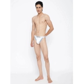 La Intimo Cotton Mens Bikini ( White ) - None