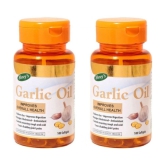 Shreys Garlic Oil for Digestion, Skin & Immunity (Improves Overall Health) 200 no.s Minerals Softgel