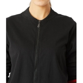 Miss Chase Cotton Black Bomber Jackets - XL