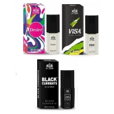 St. John Desire & Visa & Black Current 10ml each Pocket Perfume for Men 10 ml ( Pack of 3 )