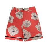 Zadmus - Orange Cotton Girls Hot Pants ( ) - None