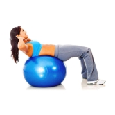 RAMDEV ENTERPRISE - Gym Ball ( Pack of 1 ) - ONESIZE