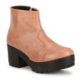 Saheb - Pink Women's Ankle Length Boots - None