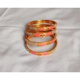 GOLD PLATED BANGLES-SET