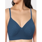 IN CARE LINGERIE Blue Polyester Lightly Padded Womens Push Up Bra ( Pack of 1 ) - None