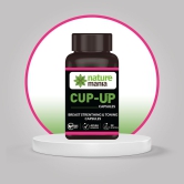 Nature Mania Cup Up capsules breast Enlargement, Shaping & Uplifting - 60 Capsules