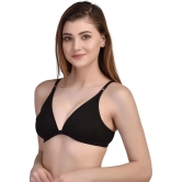 Desiprime Poly Cotton Front Closure - Black Pack of 2 - 38B