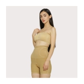 SELETA - Beige Shapewear Cotton Women's Tummy Tucker ( Pack of 1 ) - None