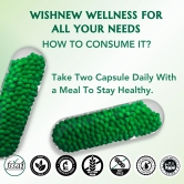 WishNew Wellness Liver Care Supplement - Detox & Support with NAC, Milk Thistle, Picrorhiza, Curmate™ 95, Vitamins E & D2, 60 Caps | Fit Health Fatty Liver Care | Suitable for Men & Women Pack of 2