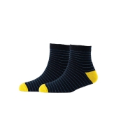 Men Pack Of 2 Striped Cotton Ankle Length Socks