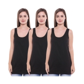 Bodycare Cotton Camisoles - Black - S