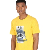 Colt - Cotton Blend Regular Fit Yellow Men's T-Shirt ( Pack of 1 ) - None