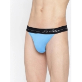 La Intimo Cotton Mens Bikini ( Blue ) - None