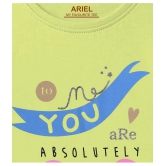 Ariel - Yellow Cotton Girls T-Shirt ( Pack of 1 ) - None