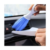 HOMETALES - Car Cleaning Car AC Air Outlet Vent Internal Cleaner- Dust Cleaning Mini Dustpan With Brush for car accessories(Pack Of 1)