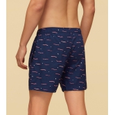 Savanna Cotton Boxers Driftwood Blue XL