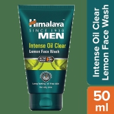 Himalaya Men Intense Oil Clear Lemon Face Wash, 50 Ml