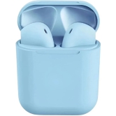 Neo I12 INPODS Bluetooth True Wireless (TWS) On Ear 2 Hours Playback Magnetic earpeice IPX4(Splash & Sweat Proof) Blue