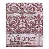 Solance Mandhania Indica Cotton Solapur Chaddar Blanket Single Bed Full Size Pack of 2