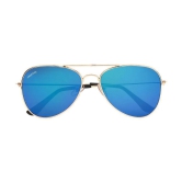 Creature - Blue Pilot Sunglasses ( SUN-145 ) - Medium