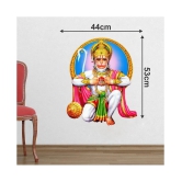 Decor Villa HANUMANJI Religious & Inspirational Sticker ( 45 x 58 cms )