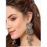 Samridhi DC Silver Drop Earrings ( Pack of 1 ) - Silver