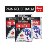 Dr. Ortho Balm 40gm - 100% Ayurvedic Balm Pack Of 4