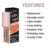 Pro Stroke Molten Metal Liquid Eyeshadow (4.5ml, Rose Gold Glow)