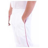 DESHBANDHU DBK White Cotton Joggers Single - 32