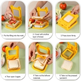 Square Sandwich Maker Cutters-Free Size