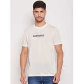 UBX Cotton Regular Fit Printed Half Sleeves Mens T-Shirt - Off-White ( Pack of 1 ) - None