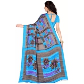 LEELAVATI - Multicolor Crepe Saree With Blouse Piece ( Pack of 2 ) - Multicolor