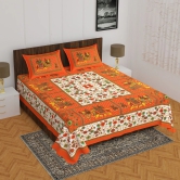 Bedsheet Adda-King Size Double Bedsheet-RJ-14-(XXX-XXX)-6549