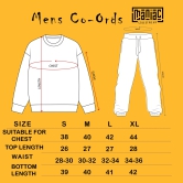 Solid Black Cozy Cut Co-Ords-M / Black