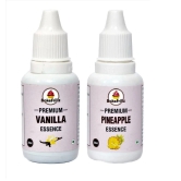 Bakefrillz Food Flavour Essence - Vanilla and Pineapple (20 mlx 2)