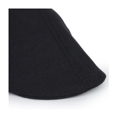 Zacharias Black Cotton Mens Cap ( Pack of 1 ) - Black