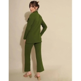 Selvia Olive Dyed Pant Top Set - None