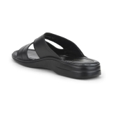 Liberty Black Mens Leather Slipper - None