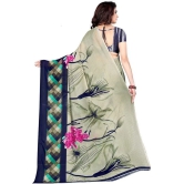 LEELAVATI - Multicolor Georgette Saree With Blouse Piece ( Pack of 2 ) - Multicolor