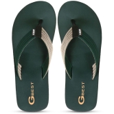 G Best Green Men's Thong Flip Flop - None