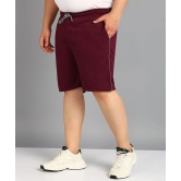 XFOX Wine Blended Mens Shorts ( Pack of 1 ) - None