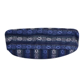 Cotton Sling Bag In Blues With Handwork