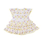 NammaBaby - Yellow Cotton Blend Baby Girl Frock ( Pack of 1 ) - None