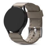 Samsung Galaxy Watch 6 / 6C/5 Pro/ 5 / 4 / 4C/ Watch Lug 20mm Rubber One Bold | Watch Band - Gray Sand