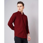 Paul Street - Red 100% Cotton Slim Fit Mens Casual Shirt ( Pack of 1 ) - None