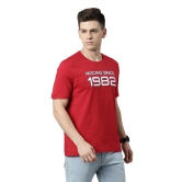 TVS Racing Round Neck T Shirts-Premium 100% Cotton Jersey, Versatile T Shirt for Men, Ideal for Gym, Casual Wear & More-Mercerised Yarn for Extra Durability-Easy to Wear & Wash