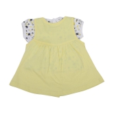 NammaBaby - Cotton Blend Yellow Baby Girl Frock ( Pack of 1 ) - None